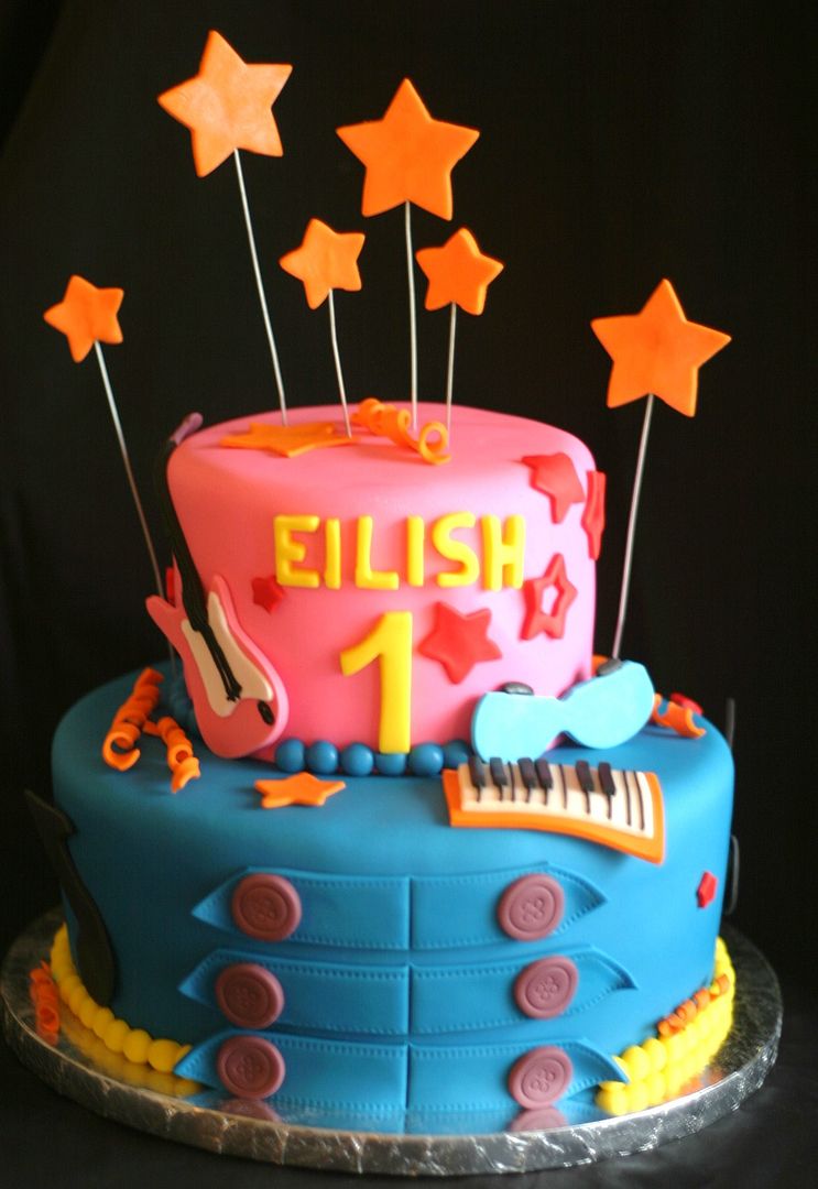 Pink Little Cake Fresh Beat Band Cake